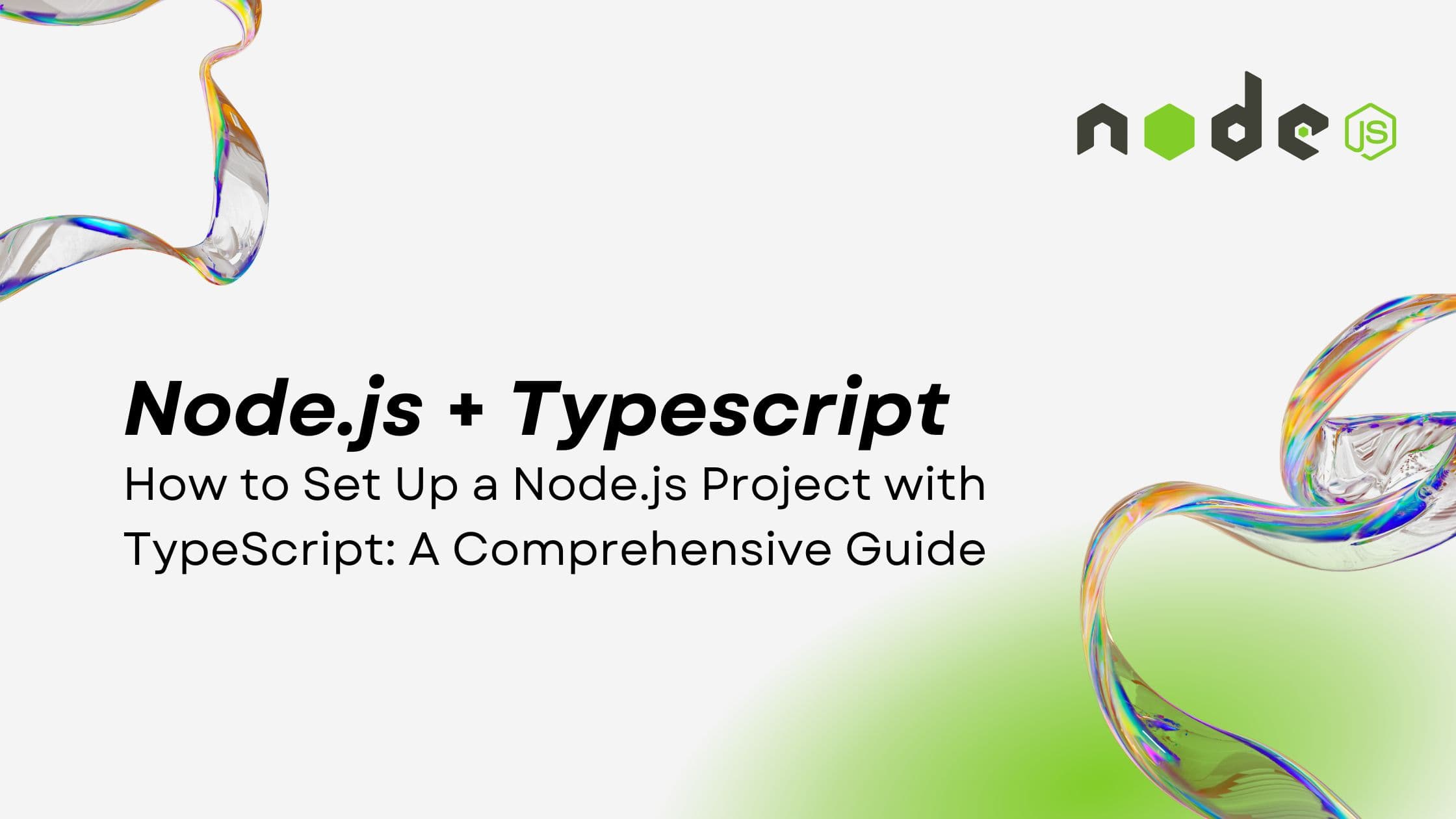 Setting up a NodeJs server with Typescript